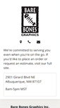 Mobile Screenshot of barebonesgraphics.net